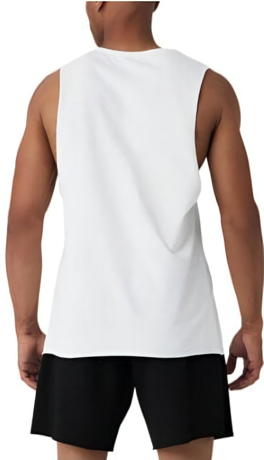 (CN) Майка мужская спортивная Alo Yoga 191677380868, Белая (XL)