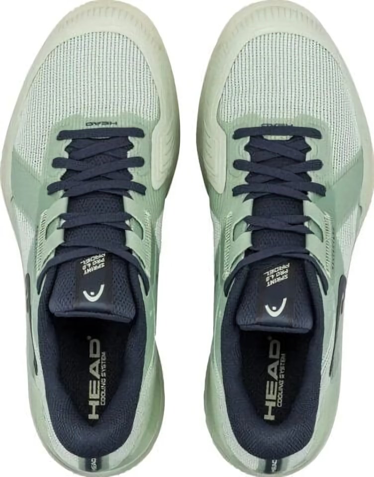 (EU) Кроссовки мужские Head Sprint Pro 4.0 Padel Green 273656, Зелёные (р. 46)