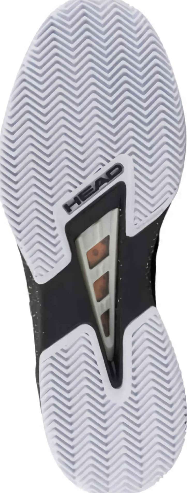 (EU) Кроссовки мужские Head Sprint Pro 4.0 Sf Clay 273115 Bkwh Black, Чёрные (р. 44)