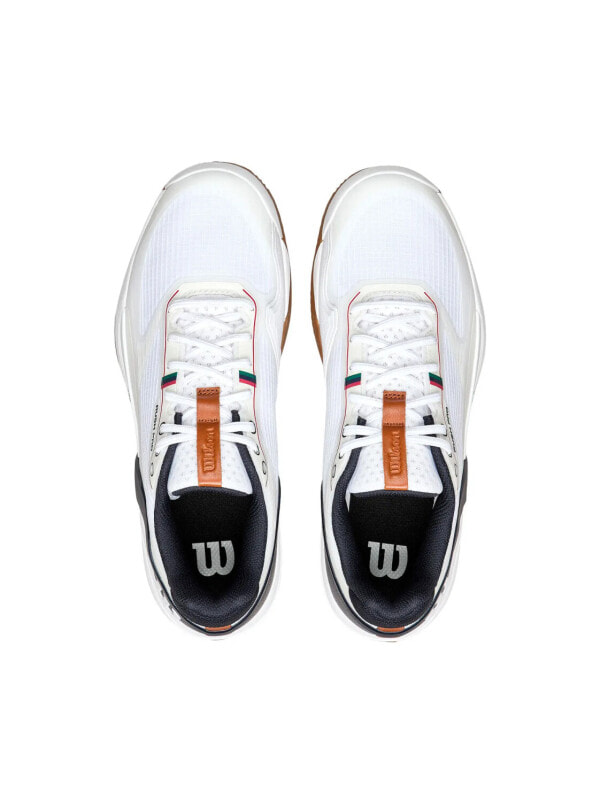 WILSON RUSH PRO 5 CLAY WHITE/NAVY BLUE WRS338670