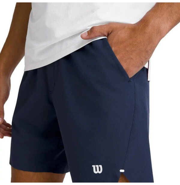 (EU) Шорты мужские Wilson Турнир V2 - 7", Синие (XL)
