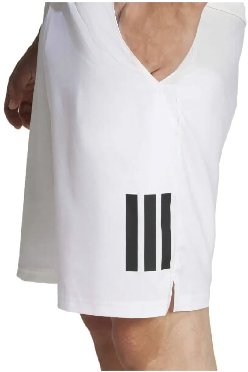 (EU) Шорты мужские Adidas Club 3 Stripes 7, Белые (L)