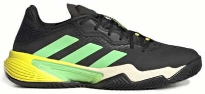 (EU) Кроссовки мужские Adidas Barricade, GY1435, Черно-Зеленые (р. 44,6)