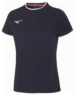 (EU) Футболка женская Mizuno Team, Синяя (L)