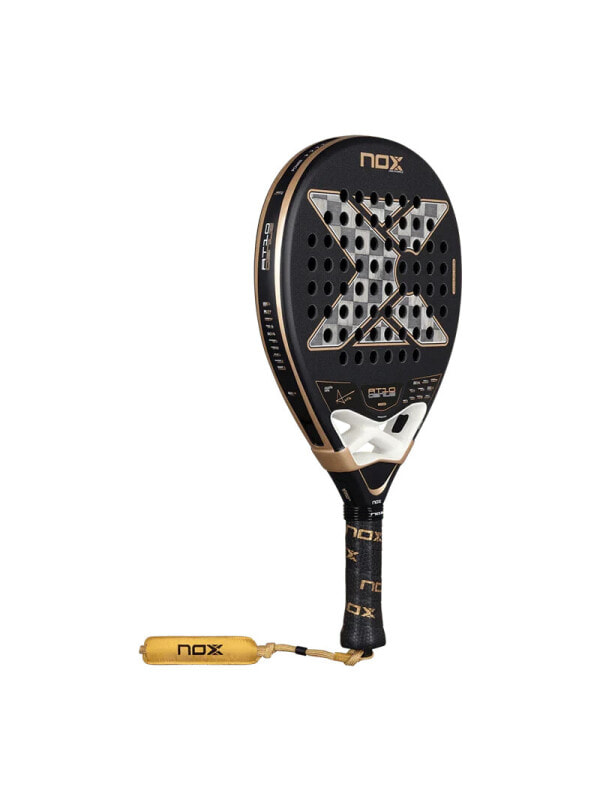 Ракетка для падел тенниса профессиональная NOX AT10 Genius 18K Alum 2026 PAT10GENIUS1826