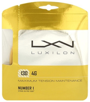 Струна для тенниса Luxilon 4G 1.3, Желтая (12 м)