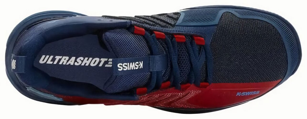 (EU) Кроссовки мужские K-Swiss Ultrashot 3, Красно-Синие (р. 41)