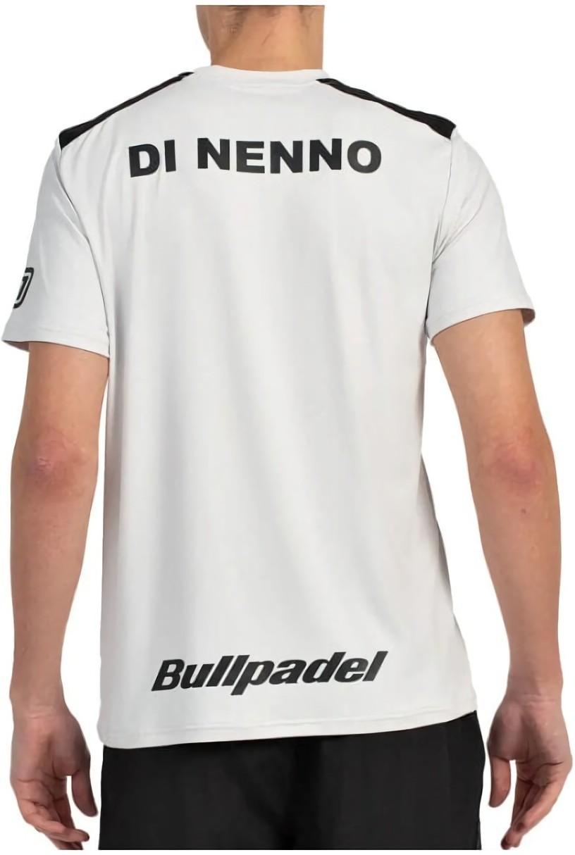 (EU) Футболка мужская Bullpadel Dinneno 25V, Серебристая (XL)
