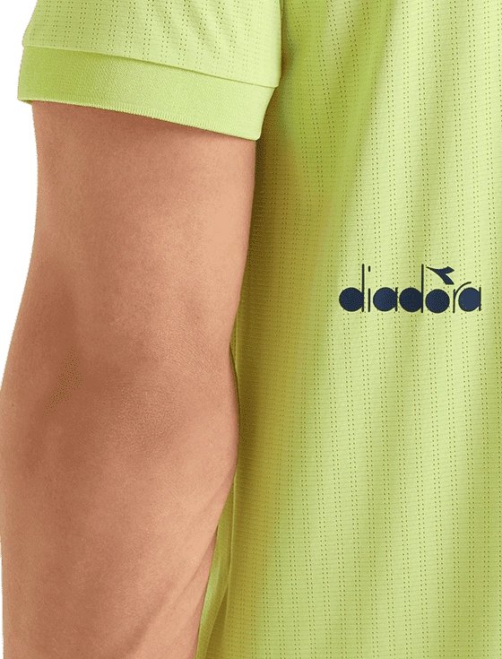 Поло мужское Diadora SS Polo Icon M, Лайм (S)