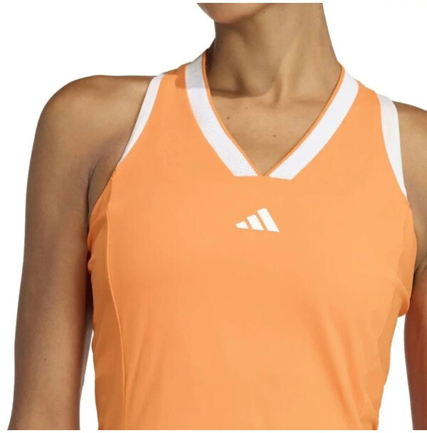 (EU) Платье женское Adidas AUSTRALIAN OPEN PRO, Оранжевое (XL)