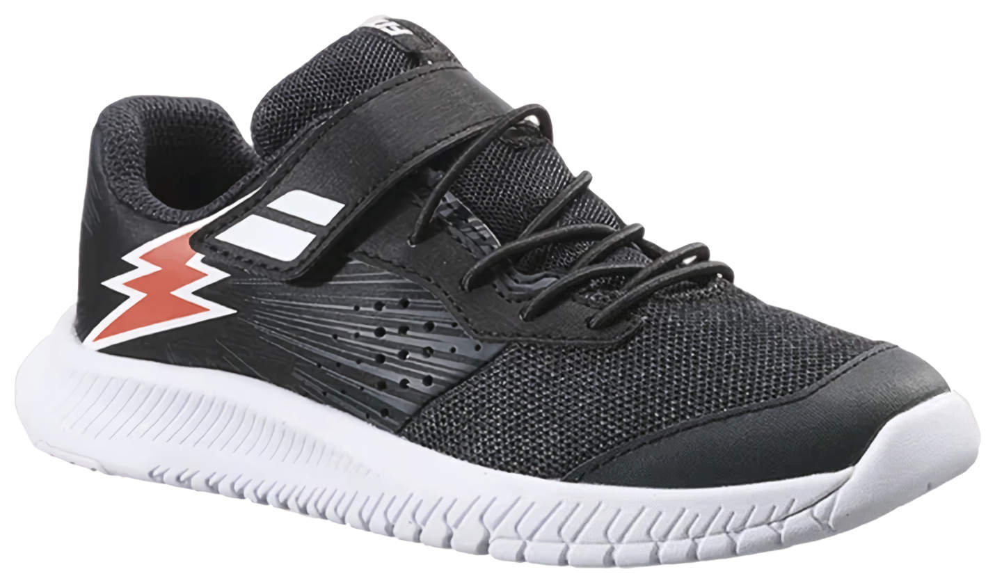 Кроссовки детские Babolat Pulsion All Court Kid, Черные/Красные (р. EUR 31)