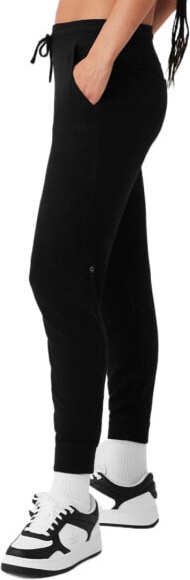(CN) Брюки женские Alo Yoga Soho Knitted Sports Pants Women's, Чёрные (M)