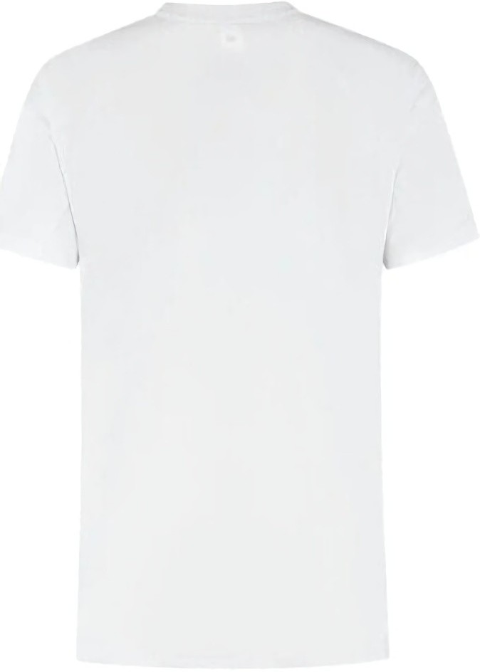 (EU) Футболка мужская K-Swiss Hypercourt Print Crew 6, Белая (M)