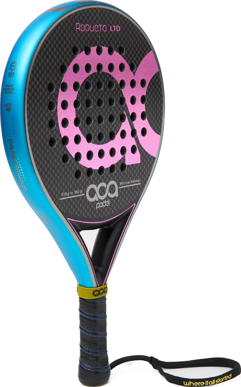Ракетка для падел тенниса Aca Padel Roqueta Pink LTD