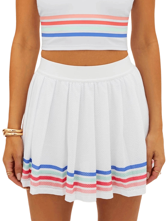 Юбка женская Beach Riot Irina Skirt W, Белая (XS)