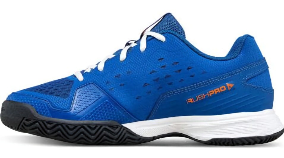 (EU) Кроссовки женские Wilson Rush Pro Blue Junior, Белые (р. 38 2/3)
