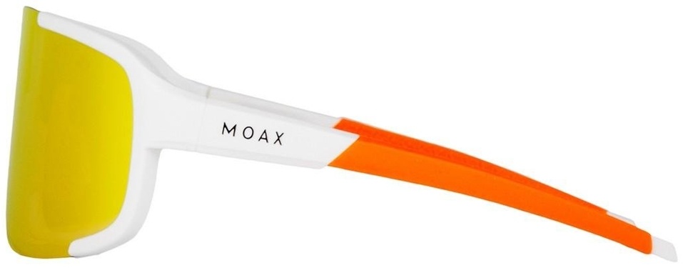 Очки солнцезащитные Moax Viru, Белый/Оранжевый