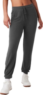 (CN) Брюки женские Alo Yoga Soho Knitted Sports Pants Women's, Чёрные (M)
