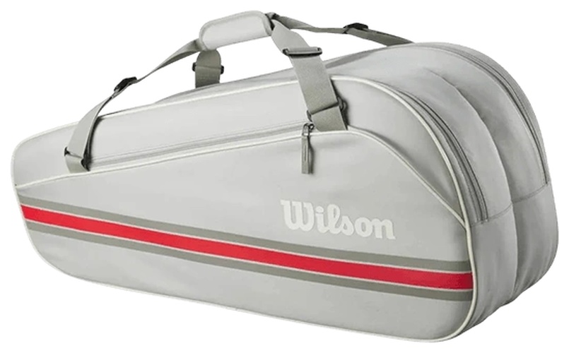 Сумка Wilson для тенниса Team 6R 2025, Серая