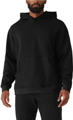 (CN) Худи унисекс Alo Yoga Renown Heavy Weight, Чёрное (XL)