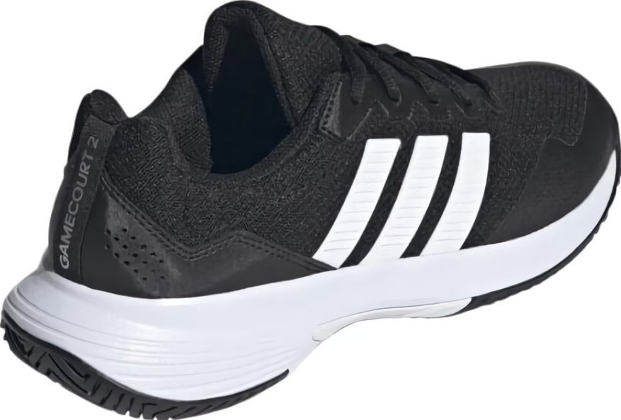 (EU) Кроссовки мужские Adidas Gamecourt 2 Black Ki0780, Чёрные (р. 45 1/3)