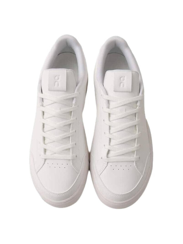 On THE ROGER Skateboard Shoes Men's White