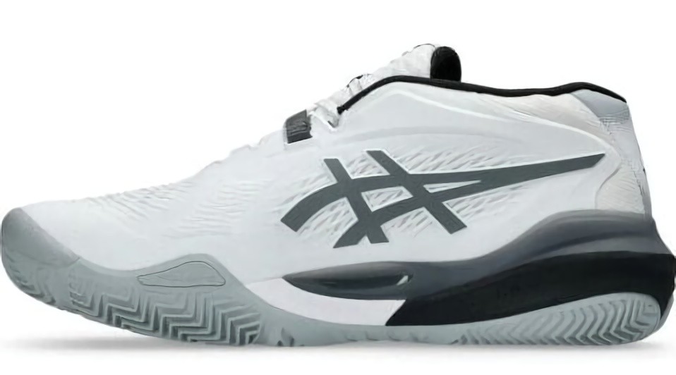 (EU) Кроссовки мужские Asics Gel-Resolution X Padel White/Gray 1041A492, Белые (р. 41.5)