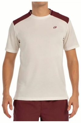 (EU) Футболка мужская Bullpadel Acrux с коротким рукавом, Бежевая (XL)