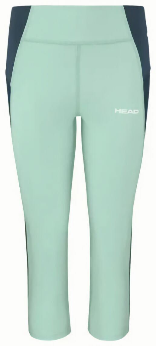 (EU) Брюки женские Head Power 3/4, Зелёные (S)