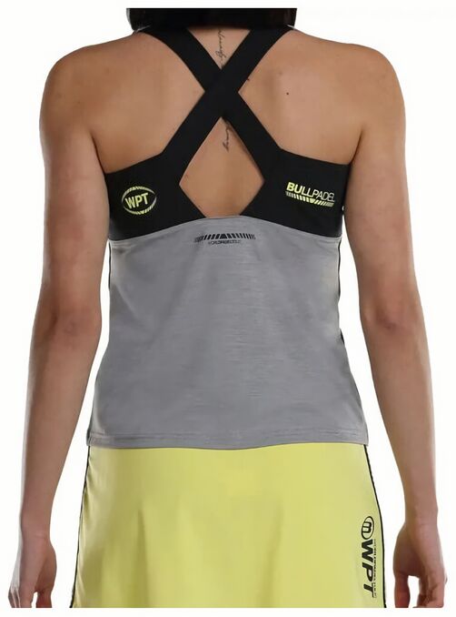 (EU) Топ женский Bullpadel Llave W, Серый (L)