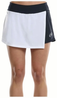 (EU) Шорты женские Bullpadel Usese, Белые/Чёрные (XL)