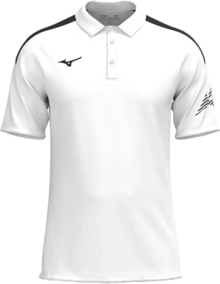 (EU) Поло мужское Mizuno Team, Белое (S)