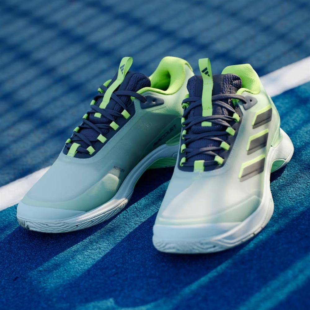 Кроссовки женские Adidas Avacourt 2, Зелёные/Чёрные, из переработанных материалов (р. 39)