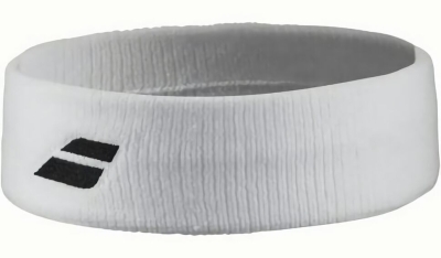 (EU) Повязка на голову Babolat, Белая