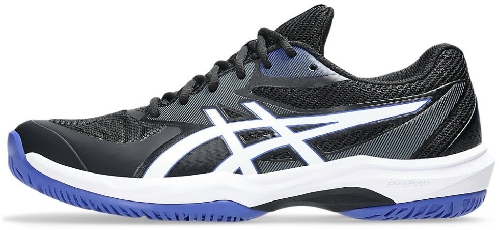 Кроссовки мужские Asics Game FF, Черный/Белый/Синий, легкие, с технологией Trusstic и Flytefoam (р. 46,5)