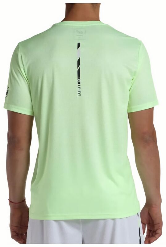 (EU) Футболка мужская Bullpadel Lacar, Жёлтая (S)