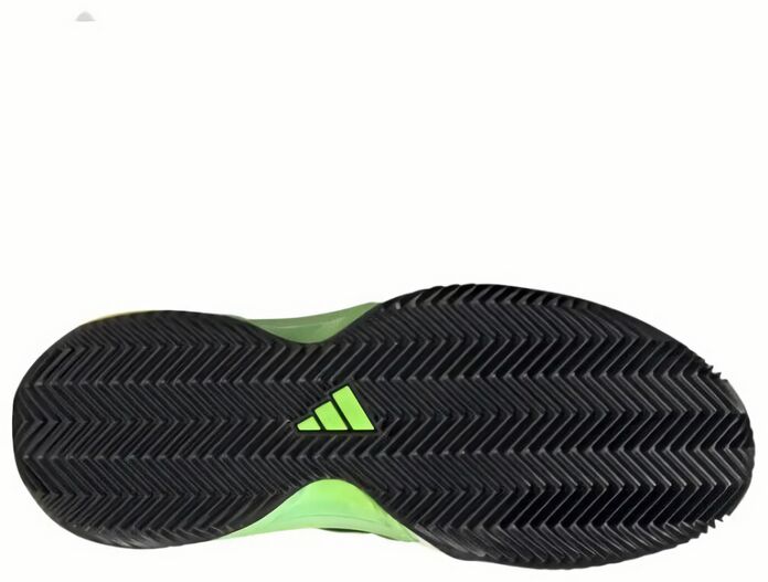 (EU) Кроссовки мужские Adidas Barricade, GY1435, Черно-Зеленые (р. 44,6)