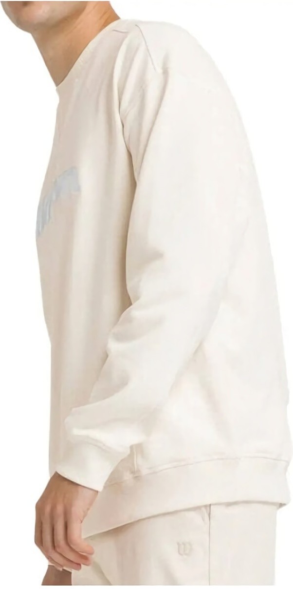 (EU) Толстовка мужская Wilson Parkside Crew, Бежевая (2XL)