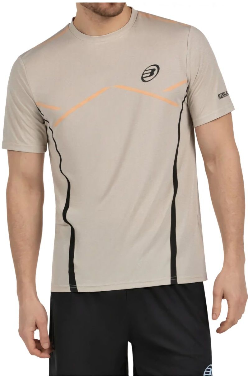 (EU) Футболка мужская Bullpadel CABORE, Коричневая (XL)