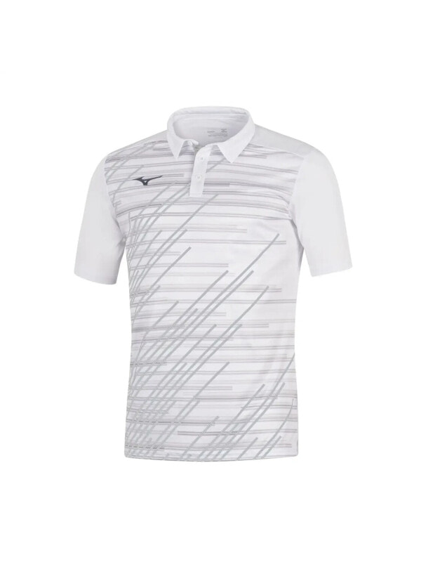 (EU) Поло мужское Mizuno Chiba, Белое (XL)