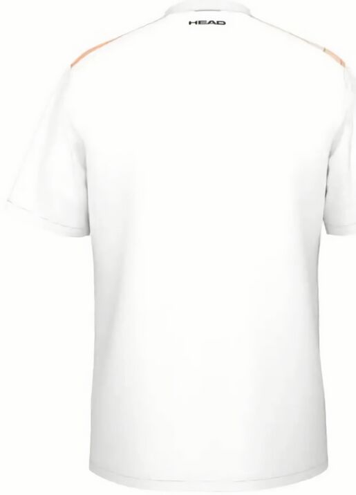 (EU) Футболка мужская Head Topspin, Оранжевая градиент (XL)