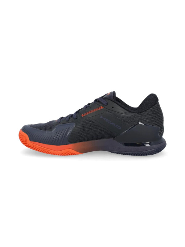(EU) Кроссовки мужские Head Sprint Pro 4.0 Clay, 273135, Черные/Оранжевый (р. 47)