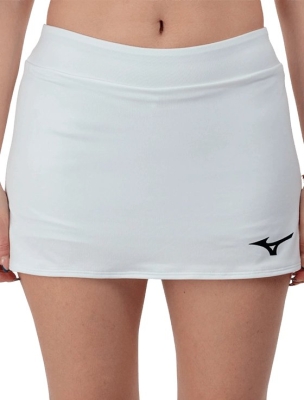 Юбка женская Mizuno Flex Skort W, Белая (S)