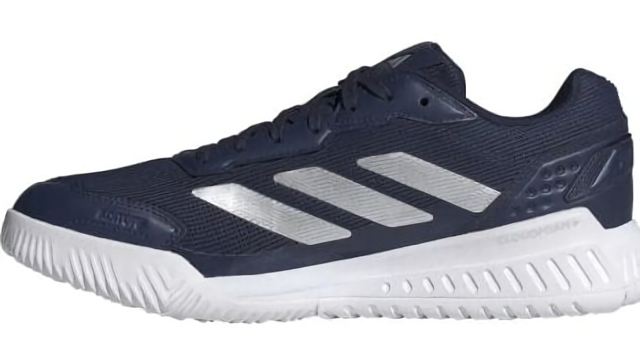 (EU) Кроссовки мужские Adidas Courtquick Padel Navy Blue Kj3633, Синие (р. 45 1/3)
