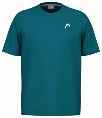 (EU) Футболка мужская Head Slice Ii, Бирюзово-голубая (2XL)