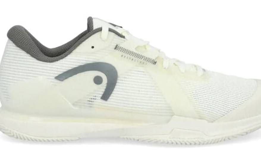 (EU) Кроссовки мужские Head Sprint Pro 4.0 Clay White/Gray 273196, Белые (р. 44)