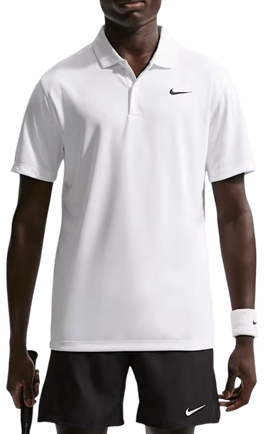 Поло мужское Nike Court Dri-Fit Solid M, Белое (M)
