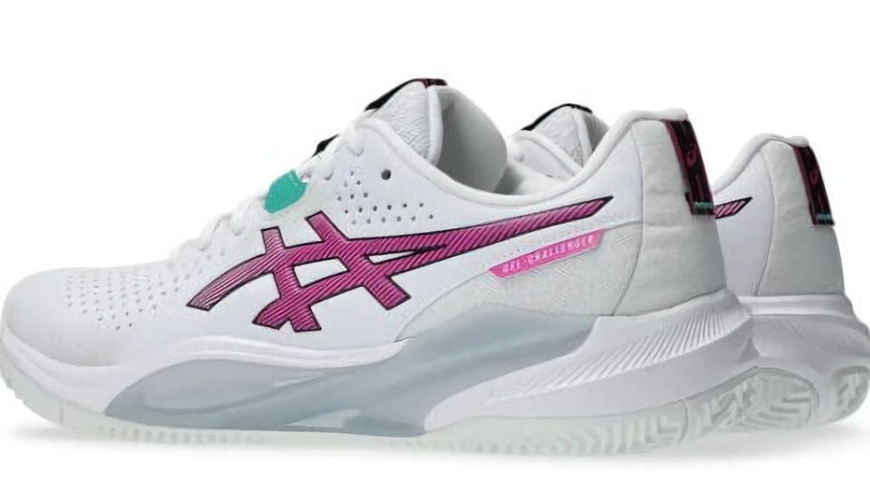 (EU) Кроссовки мужские Asics Gel-Challenger 15 Clay White/Digital Sakura 1041A508, Белые (р. 47)
