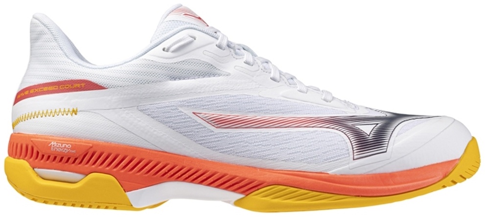 Кроссовки мужские Mizuno Wave Exceed Court AC, Белый/Красный/Темно-синий (р. 43,5)