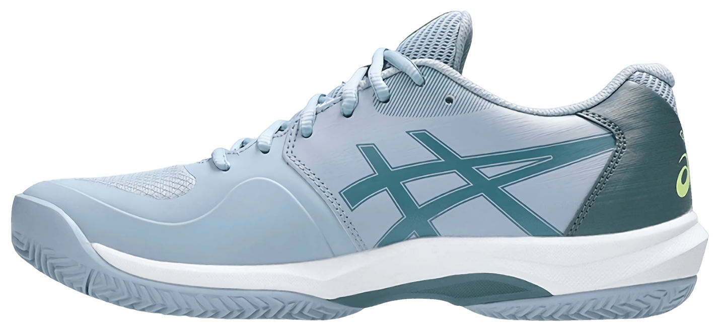 Кроссовки мужские Asics Game FF Clay, Серо-Голубые, для грунтового покрытия (р. EUR 42.5)